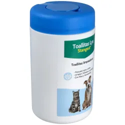 Toallitas lys piel ojos oidos perros y gatos 120ud | Farmacia Barata