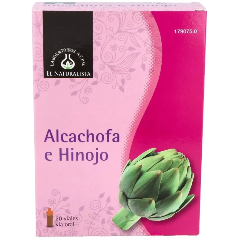 Alcachofa + hinojo (adelgacir) 20viales | Farmacia Barata Alcachofa + hinojo (adelgacir) 20viales | Farmacia Barata