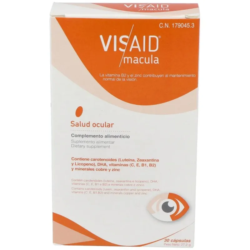 Avizor visaid macula 30cáps | Farmacia Barata