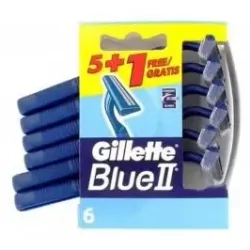 Gillette maquinilla desechable blue2 fija 5+1ud | Farmacia Barata