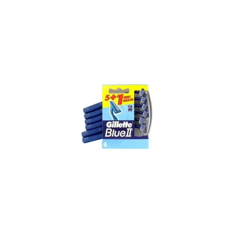 Gillette maquinilla desechable blue2 fija 5+1ud | Farmacia Barata