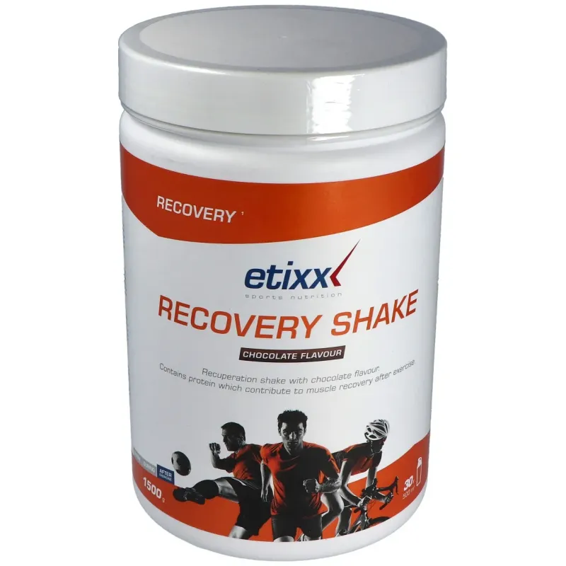 Etixx recovery shake sabor chocolate 1500gr. | Farmacia Barata