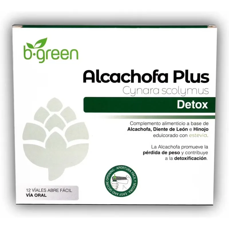 B-green alcachofa plus 12uds | Farmacia Barata