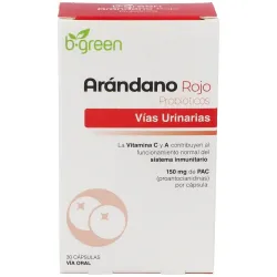 Arandano rojo + probioticos 30cap.