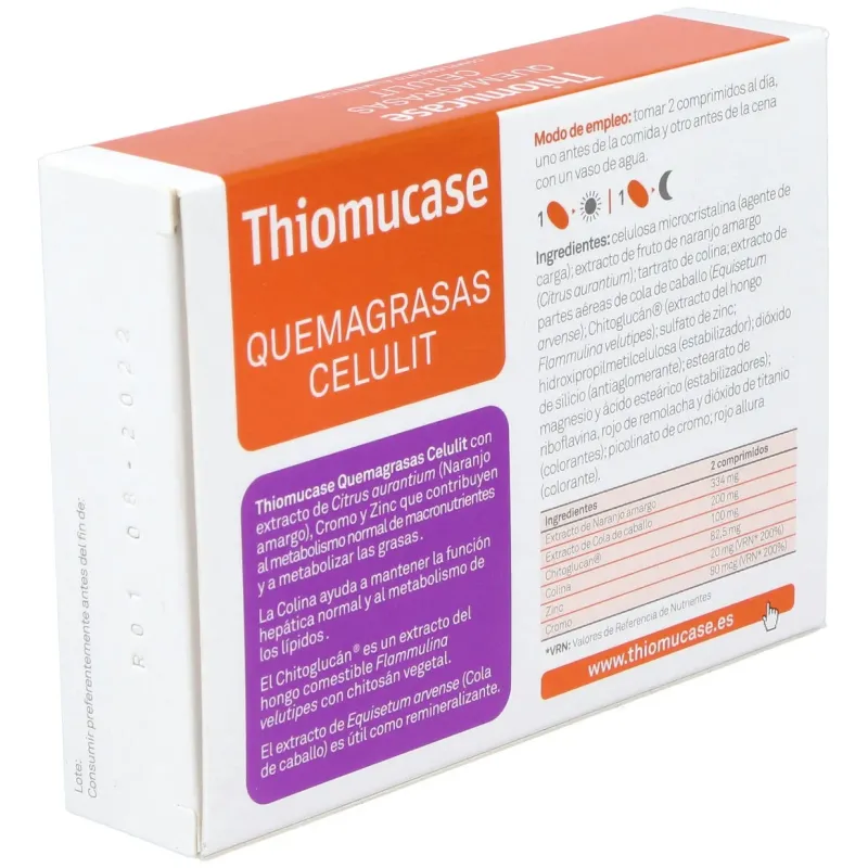 Thiomucase fat-burning 30comp. | Farmacia Barata