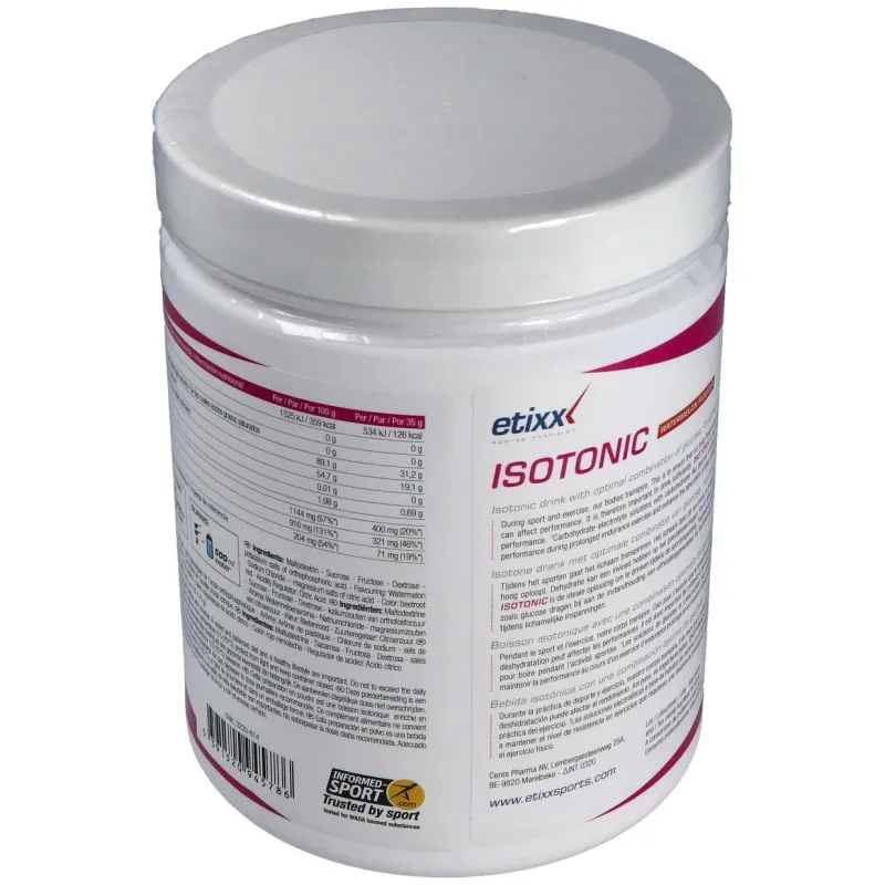 Etixx isotonic sabor sandia 1kg. | Farmacia Barata