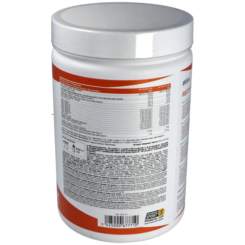 Etixx recovery shake sabor chocolate 1500gr. | Farmacia Barata
