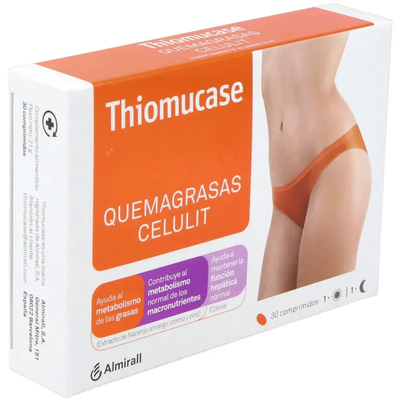 Thiomucase fat-burning 30comp. | Farmacia Barata