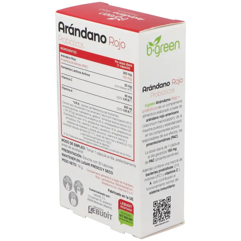 Arandano rojo + probioticos 30cap. | Farmacia Barata Arandano rojo + probioticos 30cap. | Farmacia Barata