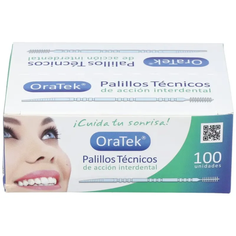 Oratek palillo tecnico cajas de 100 unidades individuales | Farmacia Barata