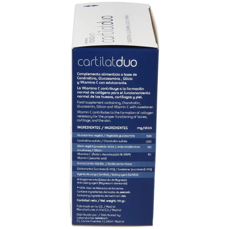 Cartilat duo 28sticks | Farmacia Barata