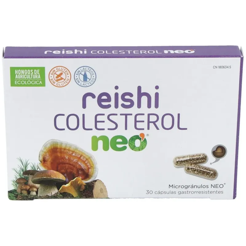Reishi colesterol neo 30cap. | Farmacia Barata