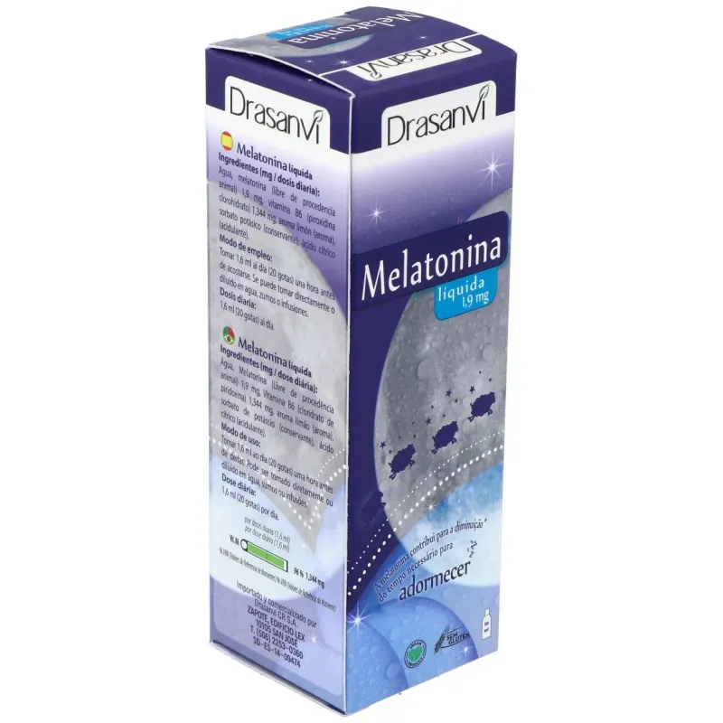 Drasanvi melatonina líquida 1.9mg 50ml | Farmacia Barata Drasanvi melatonina líquida 1.9mg 50ml | Farmacia Barata