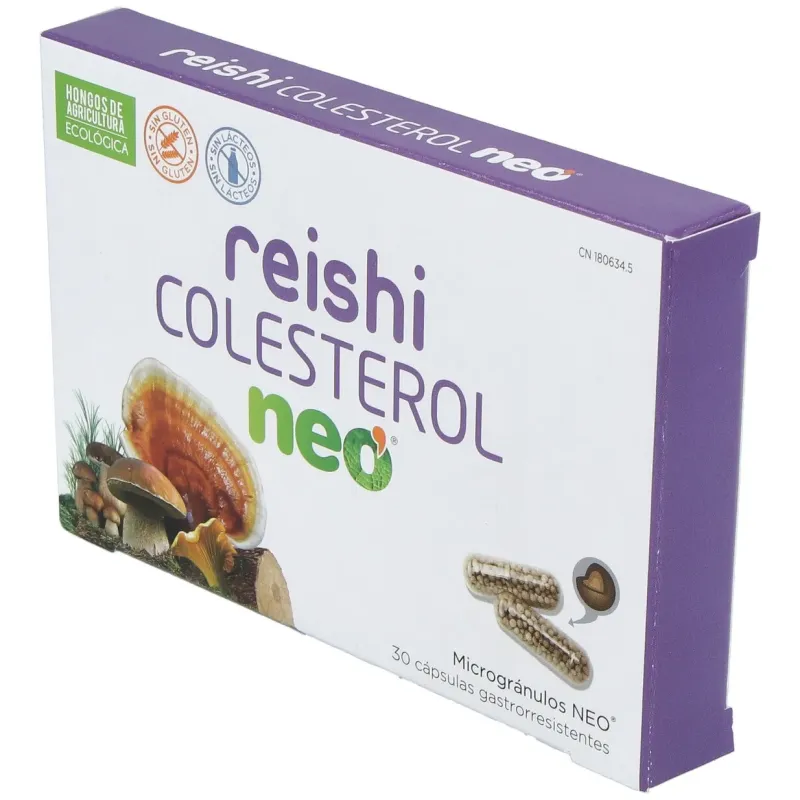Reishi colesterol neo 30cap. | Farmacia Barata