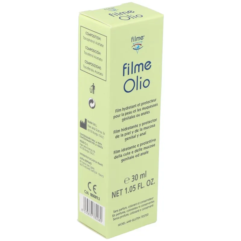 Filme olio hidratante y protector piel y mucosas 30ml | Farmacia Barata