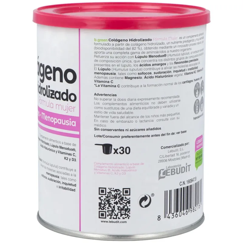 Colageno hidrolizado formula mujer 300gr. | Farmacia Barata