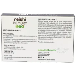 Reishi memory neo 30cap. | Farmacia Barata