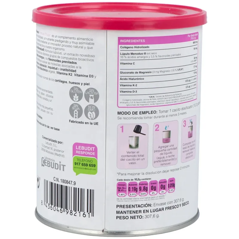 Colageno hidrolizado formula mujer 300gr. | Farmacia Barata