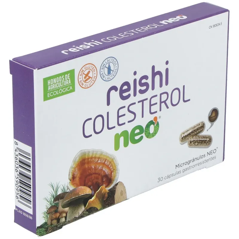 Reishi colesterol neo 30cap. | Farmacia Barata