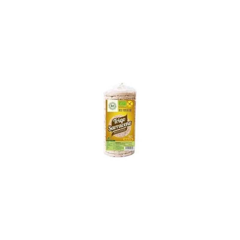 Solnatural tort. trigo sarraceno s/g bio 100g | Farmacia Barata