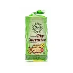 Solnatural tort. trigo sarraceno s/g bio 100g | Farmacia Barata