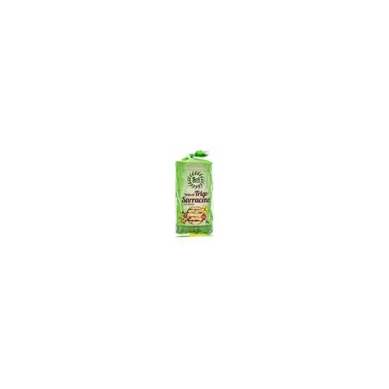 Solnatural tort. trigo sarraceno s/g bio 100g | Farmacia Barata