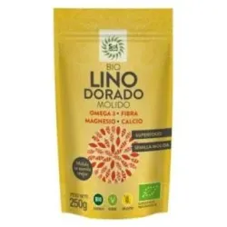 Semillas de lino dorado triturado 250gr. bio