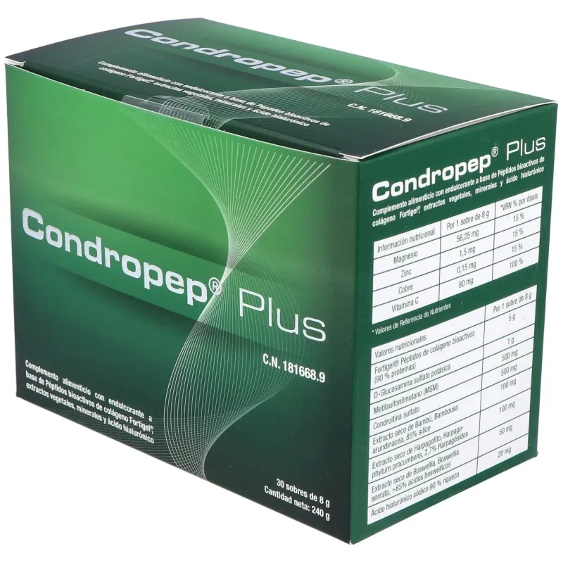 Condropep plus 30 sobresx8g | Farmacia Barata Condropep plus 30 sobresx8g | Farmacia Barata