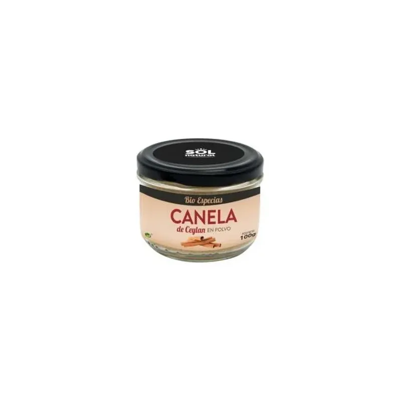Solnatural canela polvo ceylan bio 100g | Farmacia Barata