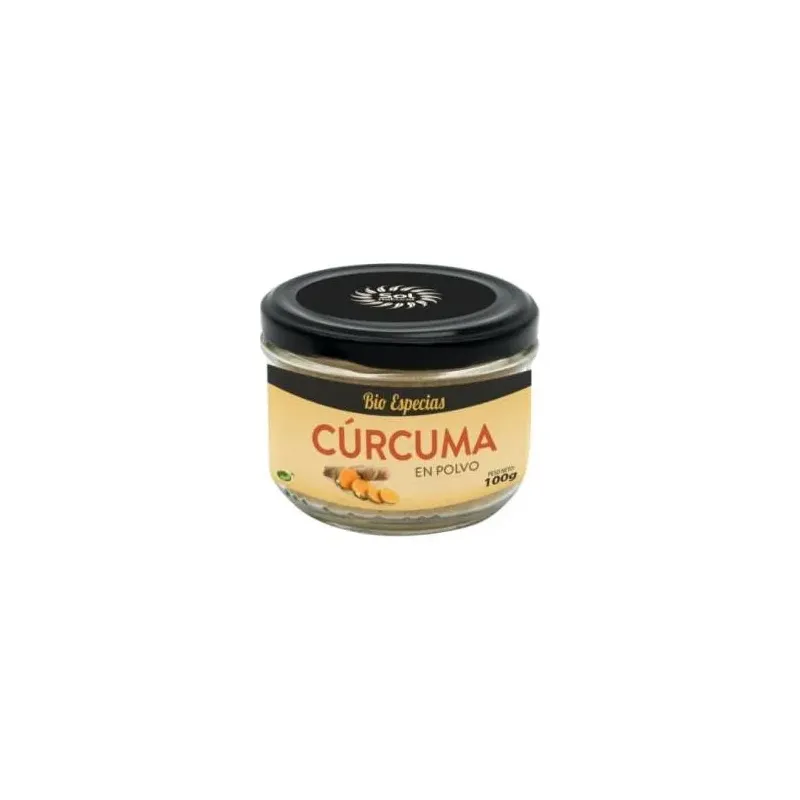 Sol natural curcuma en polvo 100g | Farmacia Barata