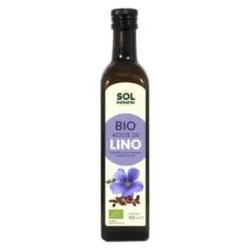 Solnatural aceite linaza bio 500ml