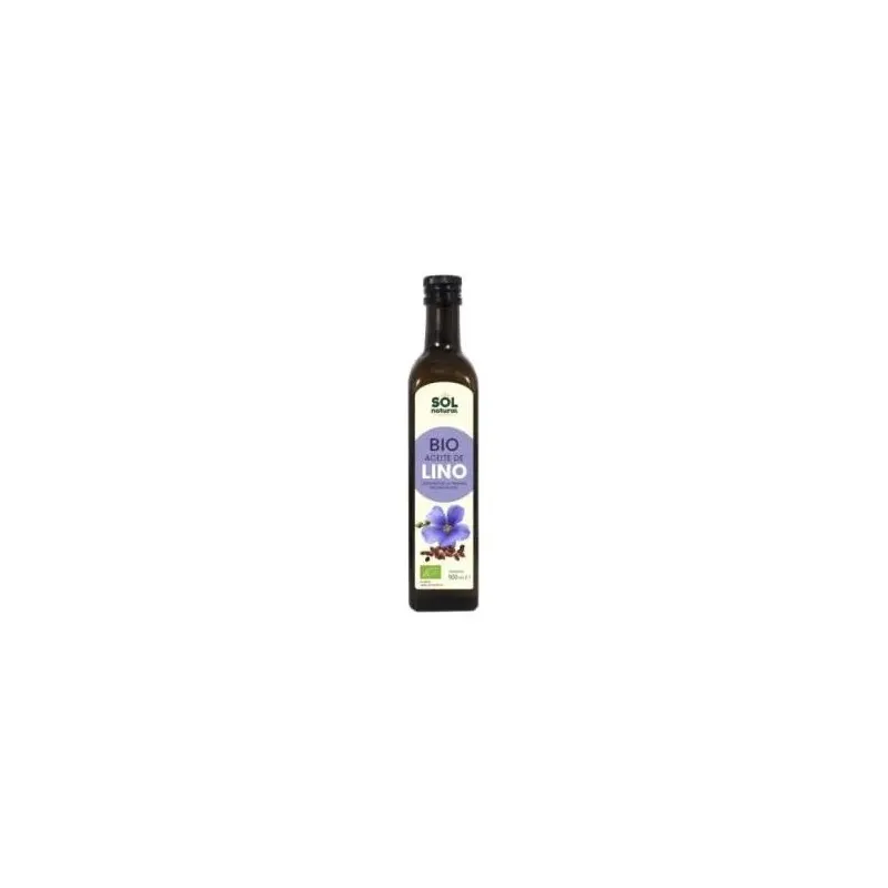 Solnatural aceite linaza bio 500ml | Farmacia Barata