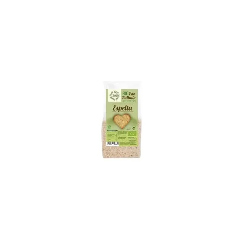 Sol natural pan rallado de espelta bio 300g | Farmacia Barata