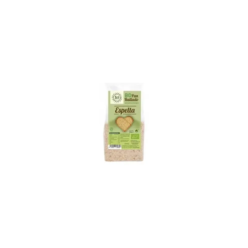 Sol natural pan rallado de espelta bio 300g | Farmacia Barata