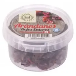 Solnatural arandano rojo entero bio s/a 125g