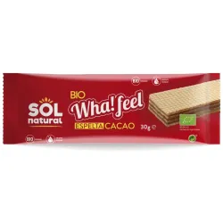 Solnatural Sol Natural Wha! Feel Snack Espelta y Cacao Bio, 20x30 g
