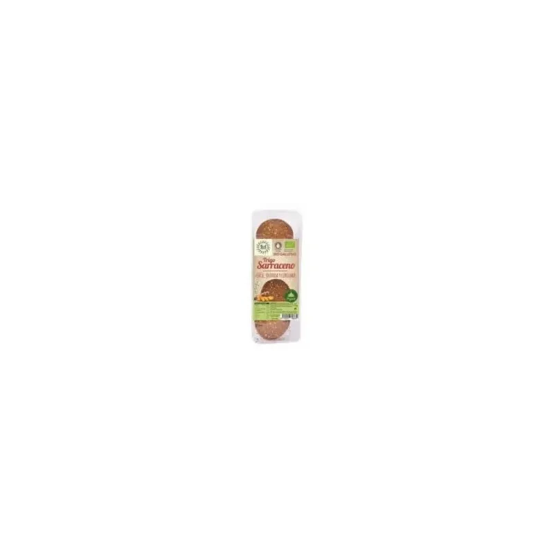 Galletas de trigo sarraceno chia quinoa 175gr. bio | Farmacia Barata