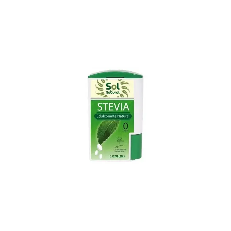 Sol natural stevia 300caps | Farmacia Barata