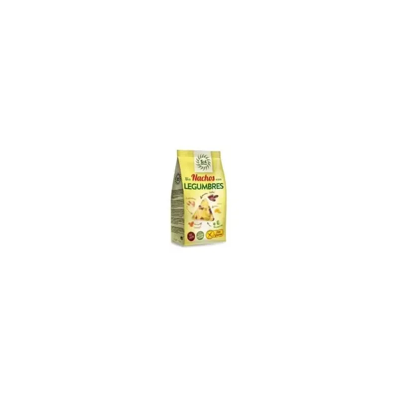 Sol natural nachos con legumbres sin gluten 80g | Farmacia Barata