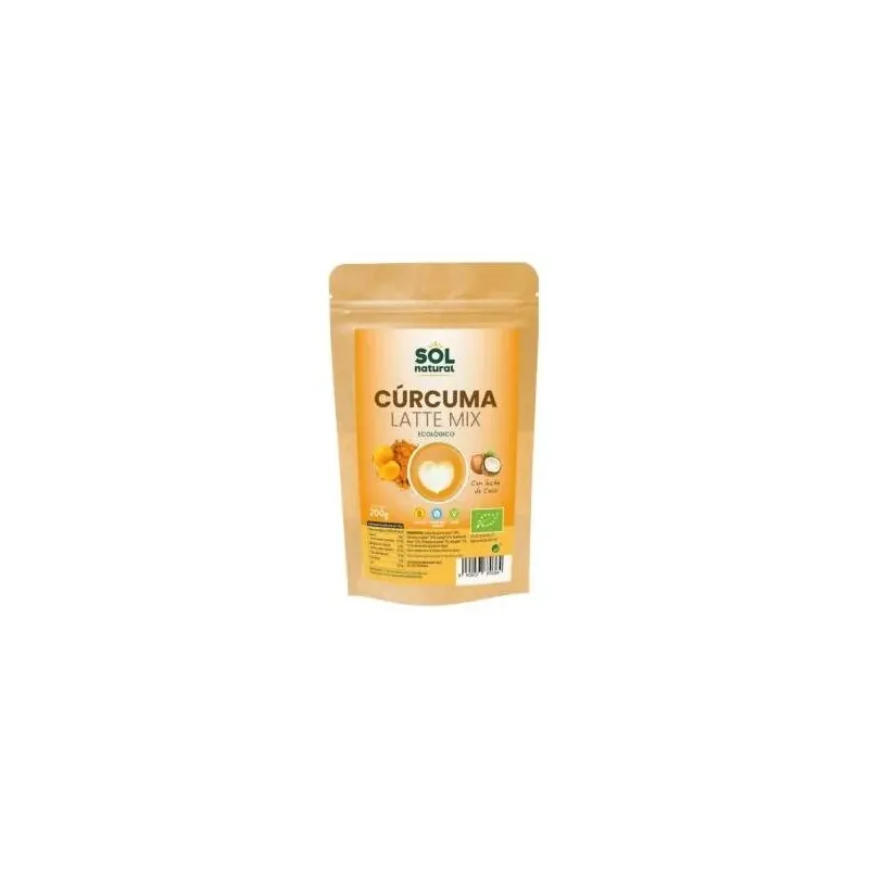 Curcuma latte mix con leche de coco 200gr.bio sg | Farmacia Barata