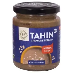 Sol natural tahin tostado pequeño bio 250g