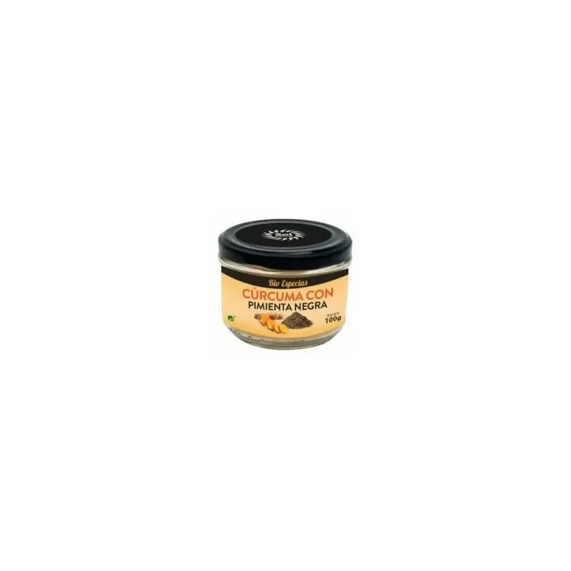 Solnatural curcuma pimienta nega bio 100g | Farmacia Barata