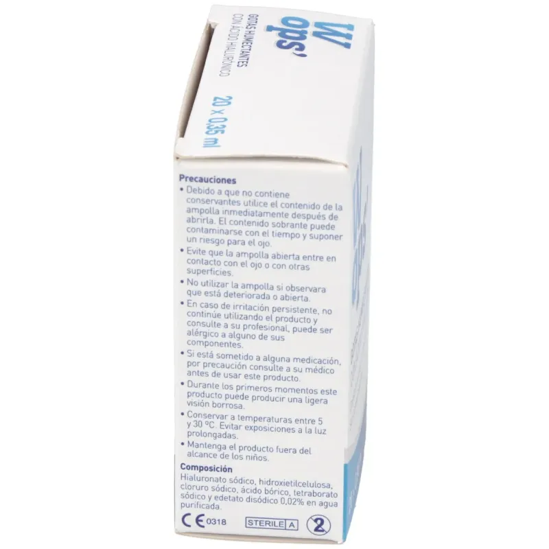 Wops gotas humectantes monodosis 20uds | Farmacia Barata