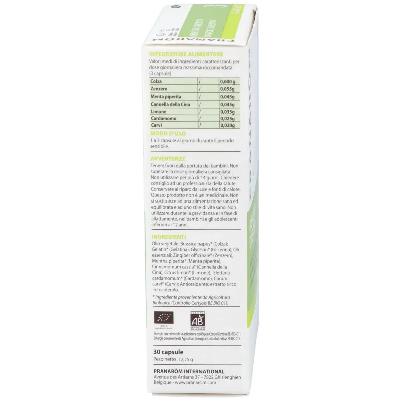 Oleocaps+ plus 3 bienestar digestivo 30cap. bio | Farmacia Barata