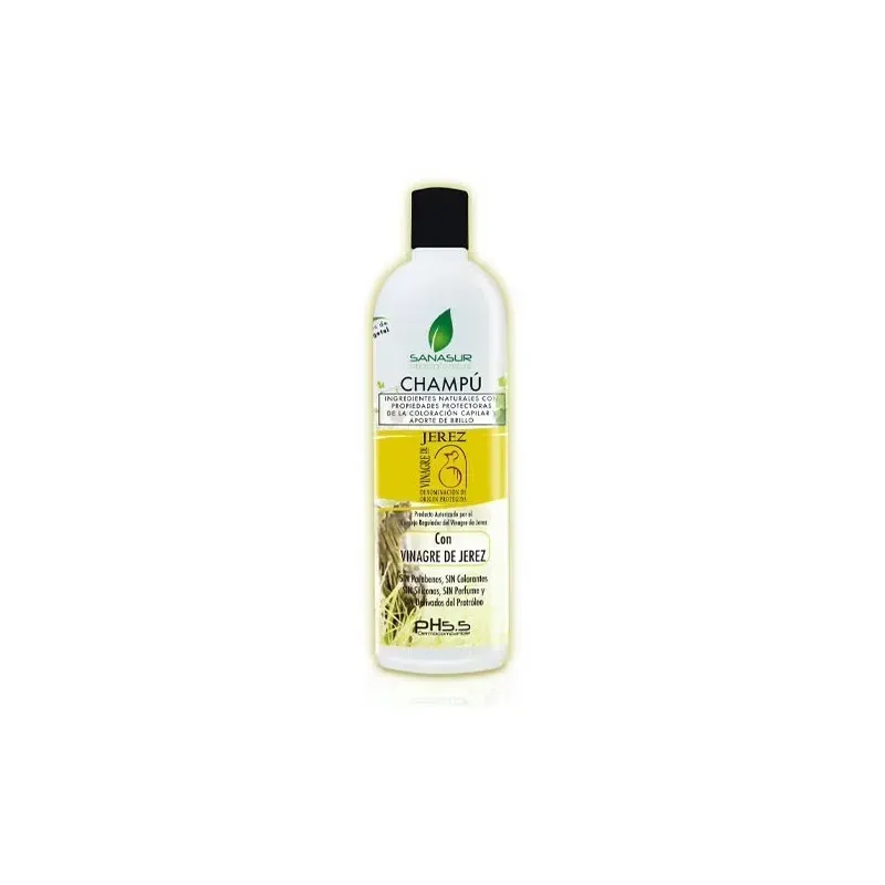Sanasur champu natural con vinagre de jerez 500 ml | Farmacia Barata