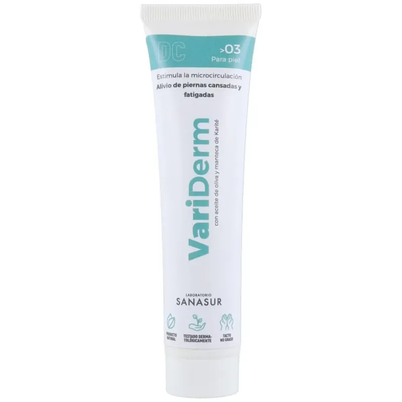 Variderm natural varices y arañas vasculares 75ml. | Farmacia Barata