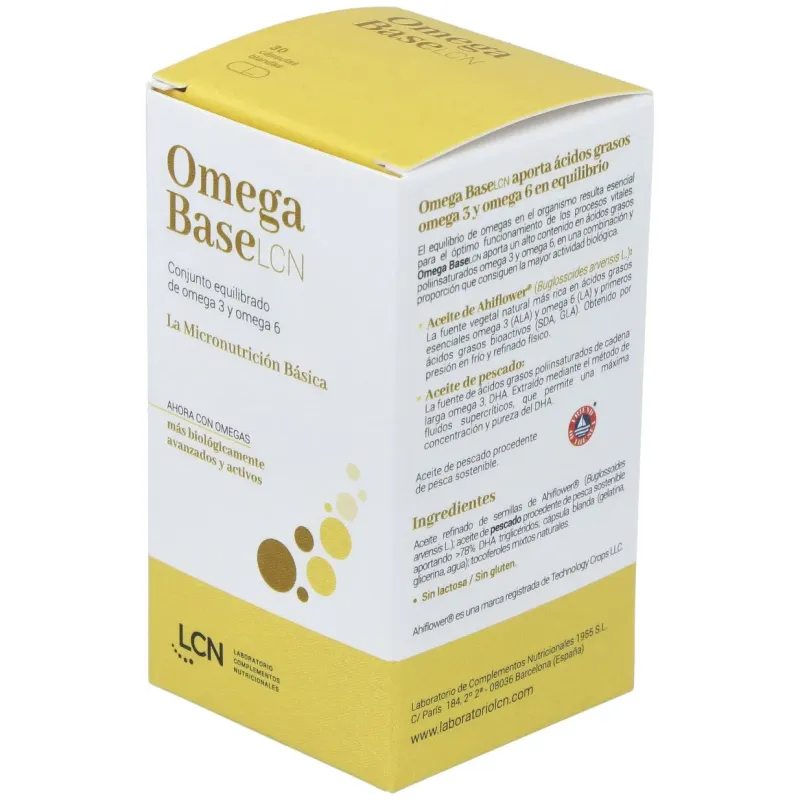 Cn omega base lcn 30 cápsulas | Farmacia Barata