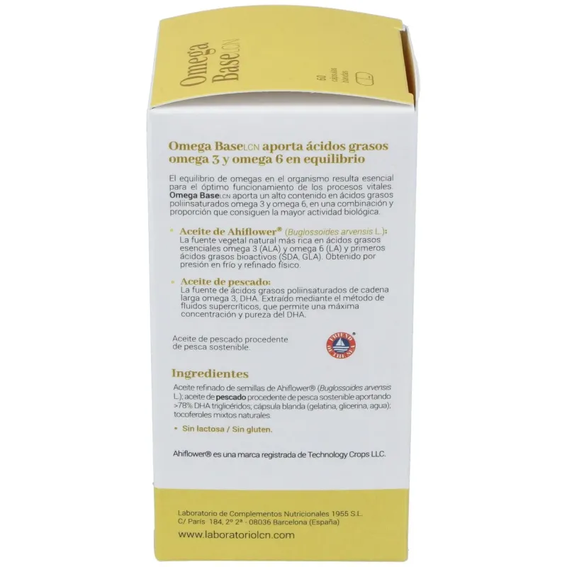Cn omega base lcn 60 cápsulas | Farmacia Barata Cn omega base lcn 60 cápsulas | Farmacia Barata