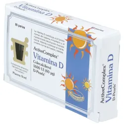 Activecomplex vit. d 40mcg. 1600ui 80perlas | Farmacia Barata