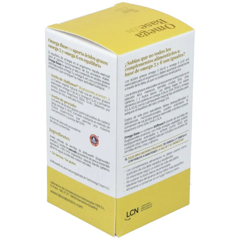 Cn omega base lcn 30 cápsulas | Farmacia Barata